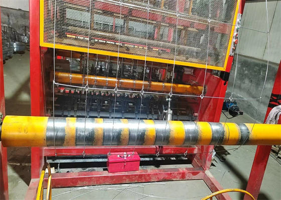 500m PVC phủ roll cứng / cố định nút hàng rào trường với lỗ vuông