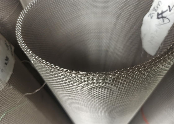 Mẫu lưới kim loại vải dệt galvanized hình vuông 24 "Mẫu lưới kim loại vải được đánh giá