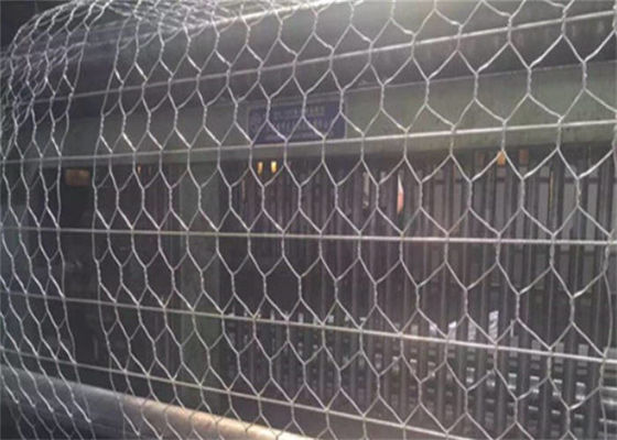 2.7mm Hot Dip Galvanized Hexagonal Hexagonal Wire Mesh Gabion Mesh