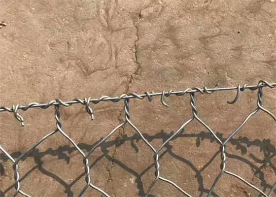 Hộp Gabion có thể sử dụng nhiều lần bằng sợi sắt dẻo hai lần để bảo vệ thực vật