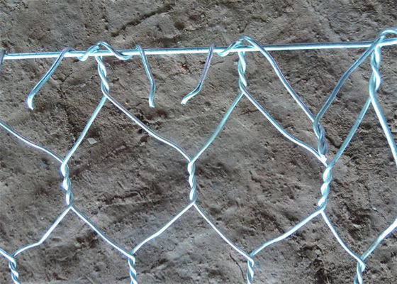 Gabions lỗ lưới 80mm x 100mm cho các dự án kiểm soát xói mòn ven biển