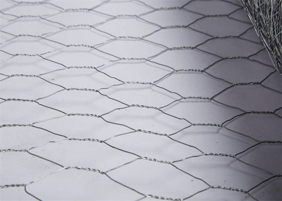 Thép không gỉ Lưới dây hexagonal ốp kẽm phủ dễ dàng lắp đặt