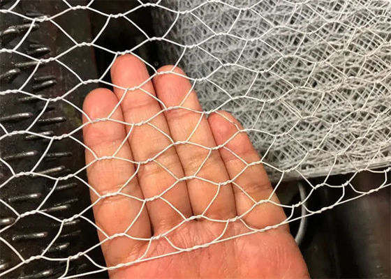 Hot đắm galvanized sau khi dệt lưới dây hexagonal cho bảo vệ dốc