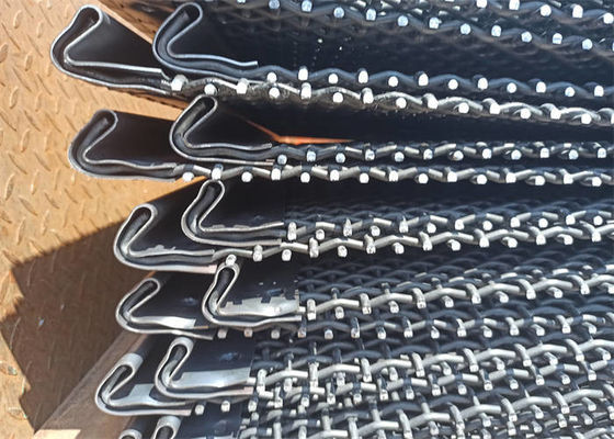 Selvedge Crimped Wire Mesh Chống rỉ sét Quarry Screen Wire Mesh