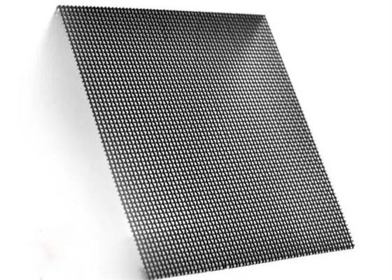 PVC phủ sợi lưới cửa sổ màn hình lưới muỗi chống cháy / chống dao