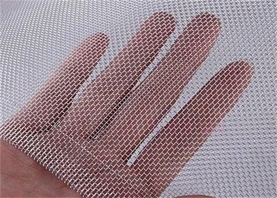 SS304 Wire Mesh Window Screen Epoxy phủ phủ thép không gỉ Security Mesh Screen