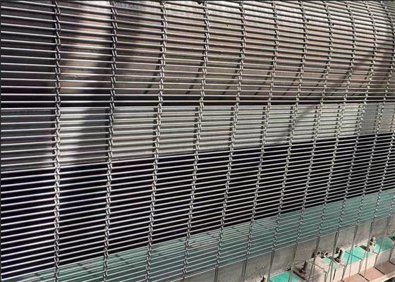 Cây dây cáp kiến trúc Dây cáp dệt lưới tùy chỉnh trang trí vải sợi cho phòng ăn