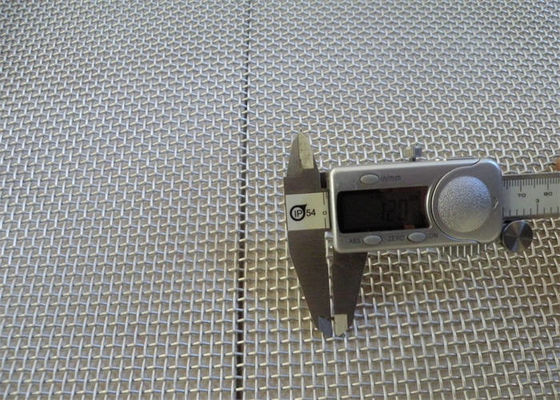 Thép không gỉ Crimped Wire Mesh Ống mỏng trang trí Wire Mesh