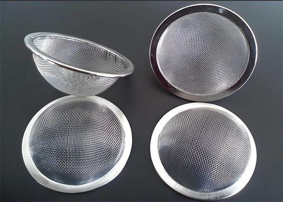 Bộ lọc sợi dây lưới chế tạo / Bộ lọc sợi dây lưới đĩa Stainless Steel Sintered Disc Filter